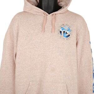 Burton Sweatshirt Hoodie Mens Size Medium Pink Snowboarding Skiing Ningbo